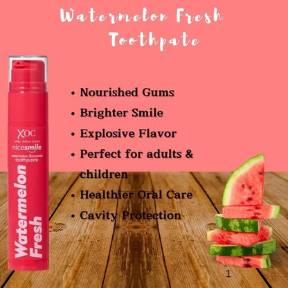 XOC Nice Smile Watermelon Flavoured Toothpaste Watermelon Fresh 60g