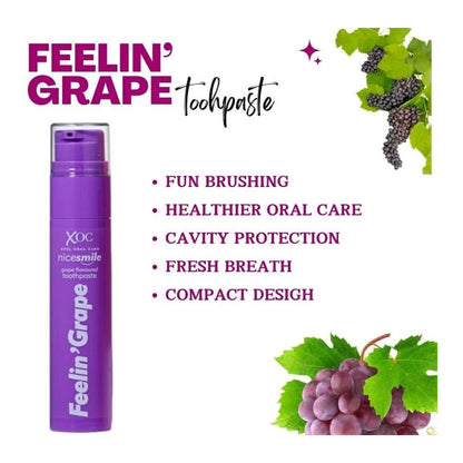 XOC Nice Smile Grape Flavoured Toothpaste Feelin' Grape 60g