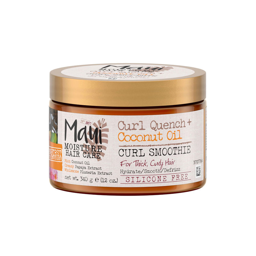 Maui Curl Smoothie For Thick Curly Hair Quench & Coconut Oil 340ml
