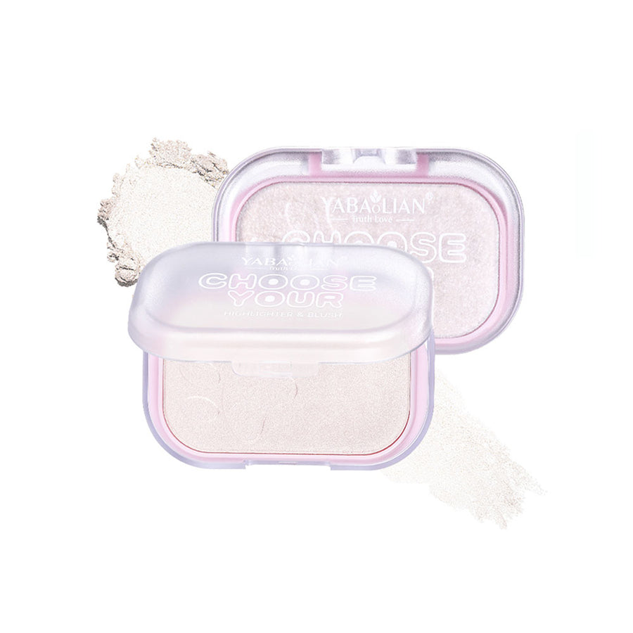 Yabaolian Choose Your Highlighter & Blush Shade 01