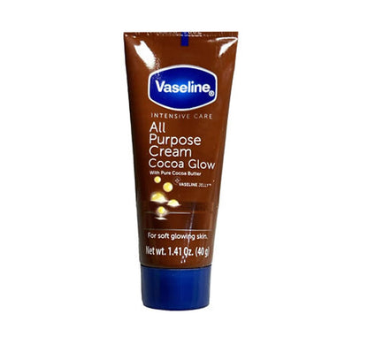 Vaseline All Purpose Cream Cocoa Glow With Pure Cocoa Butter 40g