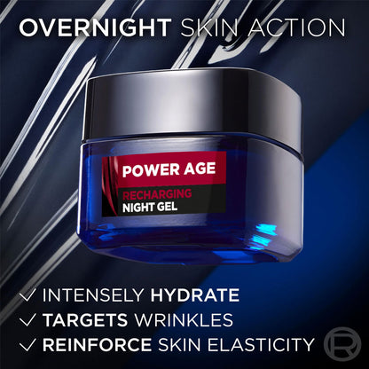 L'Oreal Men Expert Power Age Recharging Night Gel 50ml