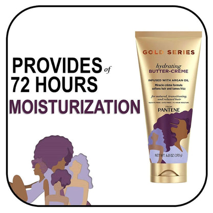 Pantene Gold Series Butter Creme Hydrating Infused With Argan Oil 193g