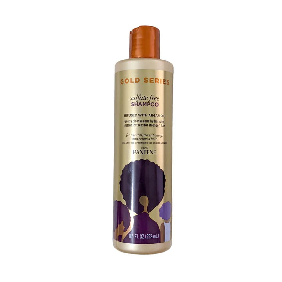 Pantene Shampoo Gold Series Sulfate Free Infused With Argan Oil 252ml