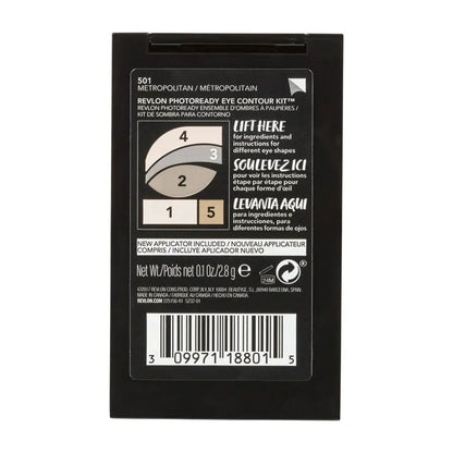 Revlon PhotoReady Eye Contour Kit Eyeshadow Palette 501 Metropolitan 2.8g