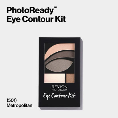 Revlon PhotoReady Eye Contour Kit Eyeshadow Palette 501 Metropolitan 2.8g