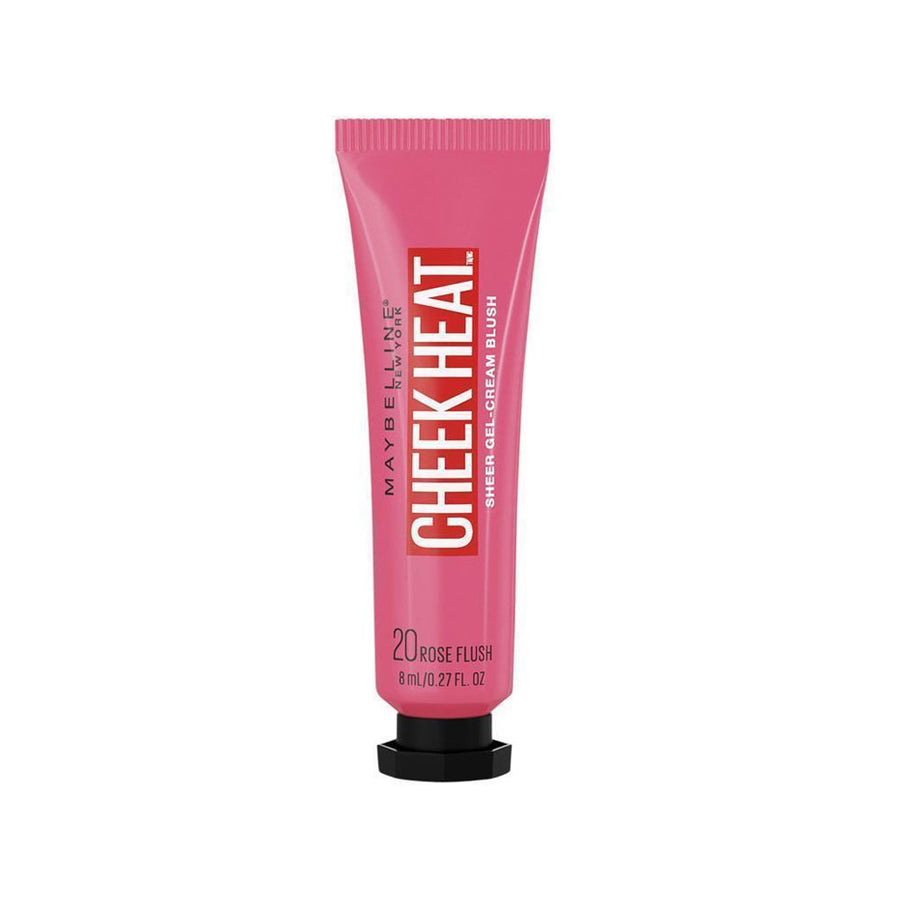 Maybelline Cheek Heat Sheer Gel Cream Blush 20 Rose Flush 8ml
