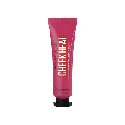 Maybelline Cheek Heat Sheer Gel Cream Blush 25 Fuchsia Spark 8ml