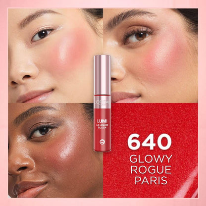 L'Oreal Paris Lumi Le Liquid Blush 640 Rouge Paris 11ml