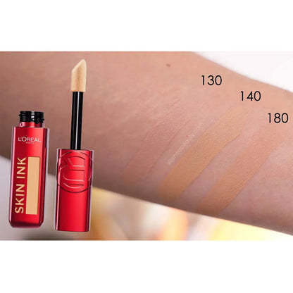 L'Oreal Paris Infallible Skin Ink 2-In-1 Foundation & Concealer 48H Wear 130 Cool Rose 15ml