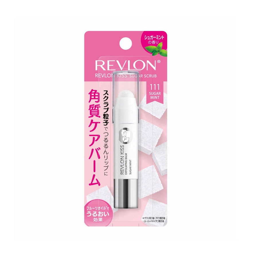 Revlon Kiss Sugar Scrub 111 Sugar Mint - Japanese writing