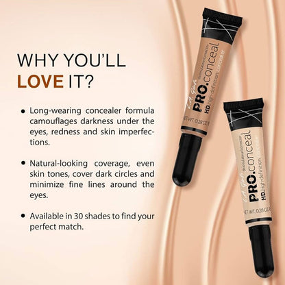 LA Girl HD Pro Conceal 978 Medium Beige