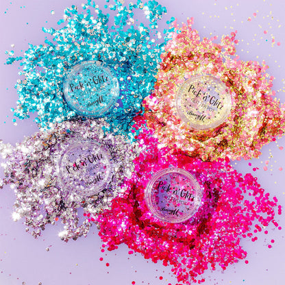 Barry M Pick N Glitz Glitter Pot 12 Fierce