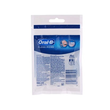 Oral B Floss Picks Mint Flavour 30pk