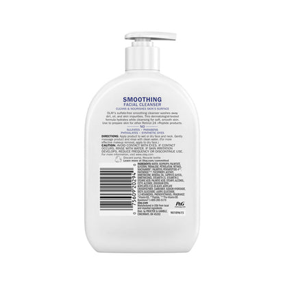 Olay Daily Facial Cleanser Smoothing Retinol 24 + Peptide 473ml