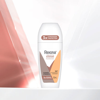 Rexona Clinical Protection Deodorant Roll On Summer Strength 50ml