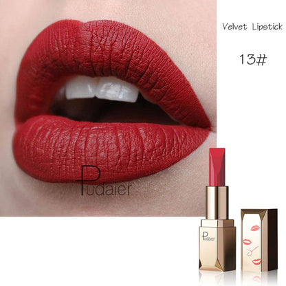 Pudaier Matte Lipstick 12 Chili Spice 3.5g