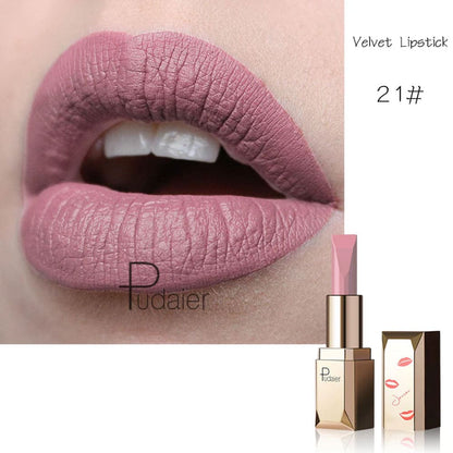 Pudaier Matte Lipstick 21 Dusty Mauve 3.5g
