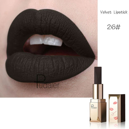 Pudaier Matte Lipstick 26 Deep Garnet 3.5g