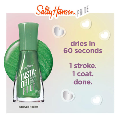 Sally Hansen Nail Polish Insta Dri Pride 761 Aroace Forest 9.17ml