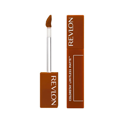 Revlon lip product with applicator on a white background