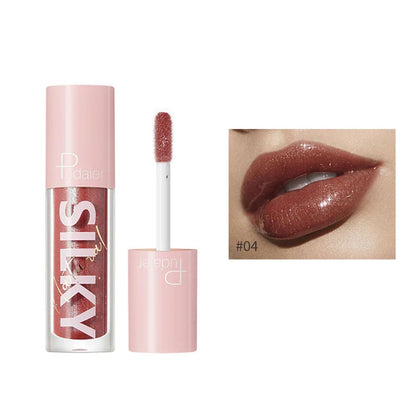 Pudaier Silky Natural Lip Gloss 4 Peachy Sheen 3.5g