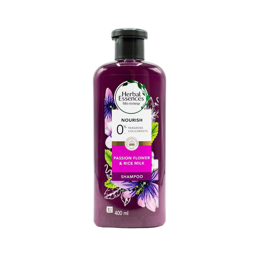 Herbal Essences Shampoo Nourish Passion Flower & Rice Milk 400ml