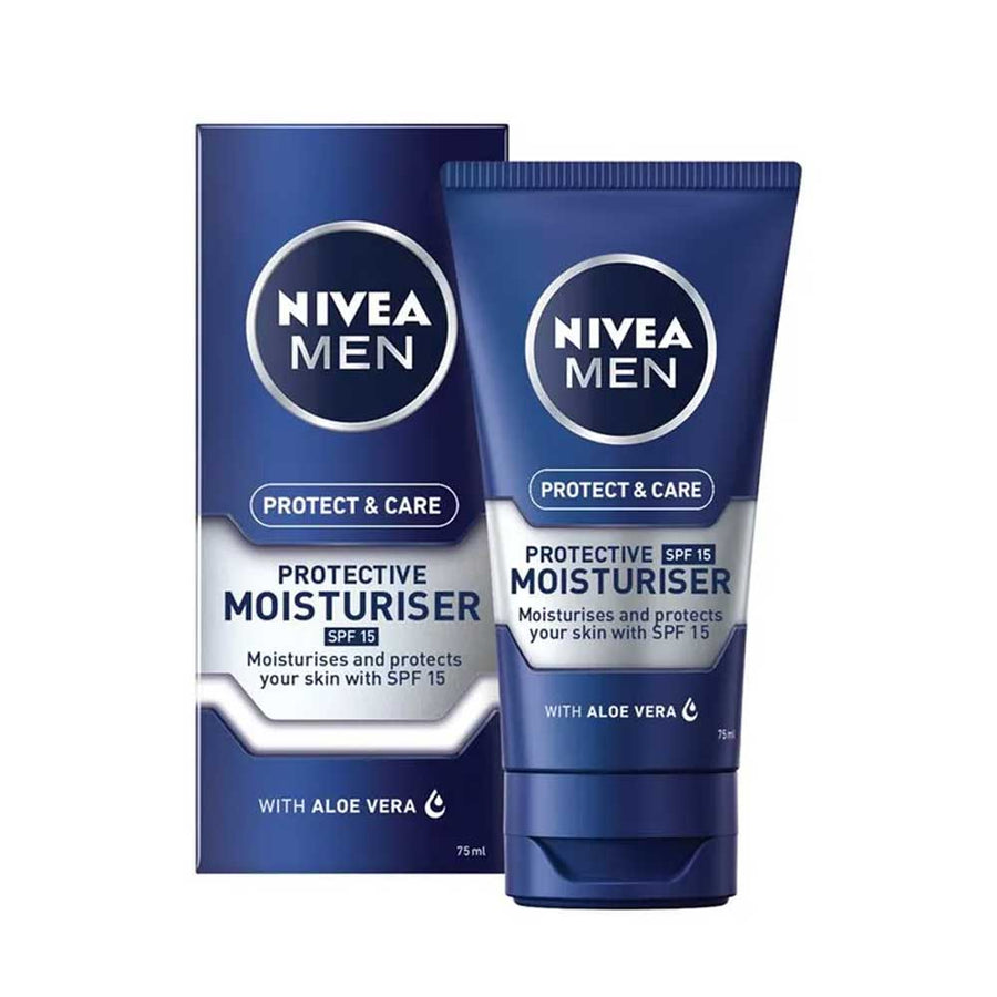 Nivea Men Moisturiser Protective Spf15 With Aloe Vera 75ml