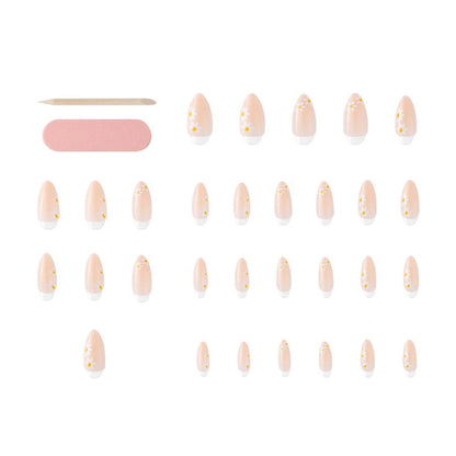 Manicare Pre Glued Nails Glam Ready My Floral Bliss 30pk