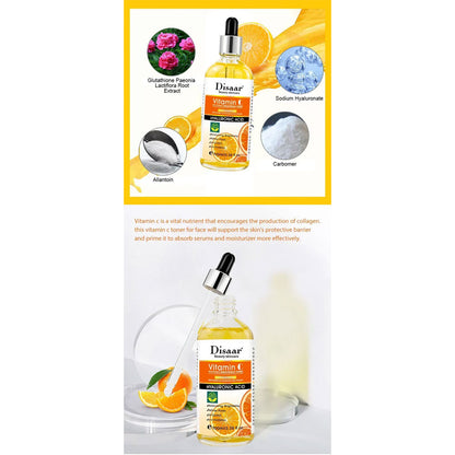 Disaar Vitamin C Whitening Brightening Toner Hyaluronic Acid 100ml