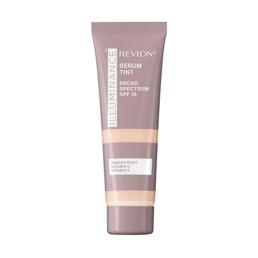 Revlon Illuminage Serum Tint tube on a white background