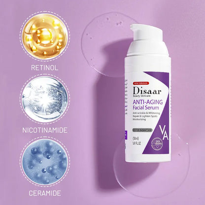 Disaar Anti Aging Retinol, Ceramide & Nicotinamide Facial Serum 50ml