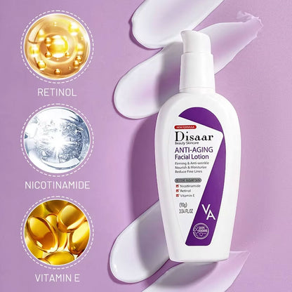 Disaar Anti Aging Retinol, Vitamin E & Nicotinamide Facial Lotion 90g