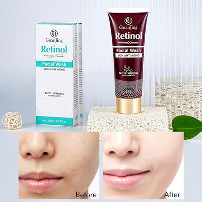 Guan Jing Retinol, Ceramide & Nicotinamide Facial Wash 100g