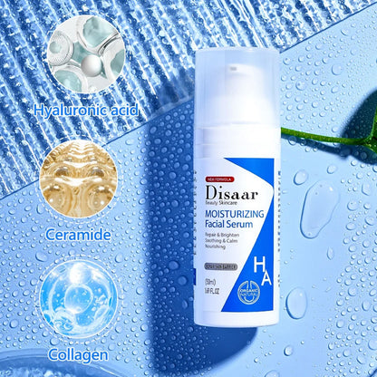 Disaar Moisturizing Hyaluronic Acid, Vitamin B5 & Ceramide Facial Serum 50ml