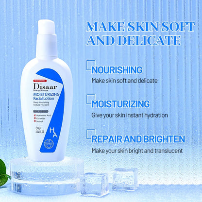 Disaar Moisturizing Hyaluronic Acid, Ceramide & Retinol Facial Lotion 90g