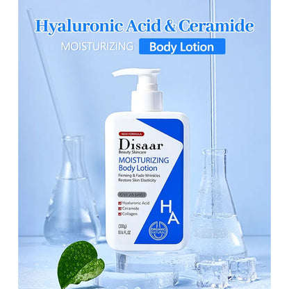 Disaar Moisturizing Hyaluronic Acid, Collagen & Ceramide Body Lotion 300g