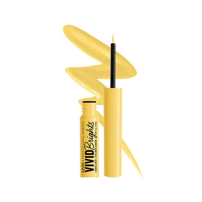 NYX Vivid Brights Matte Liquid Eyeliner Had Me At Yellow 2ml
