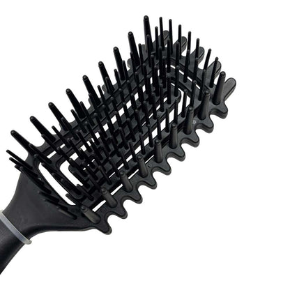 Swosh Brush Mega Tamer Paddle Brush Black