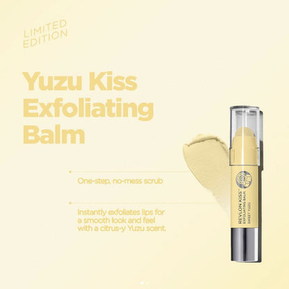 Revlon Kiss Sugar Scrub 113 Sweet Yuzu - Japanese writing