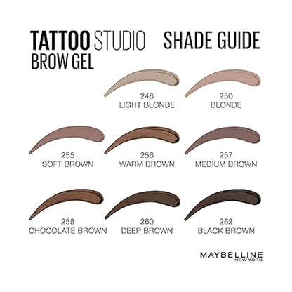 Maybelline Tattoo Brow Styling Gel 255 Soft Brown 6ml