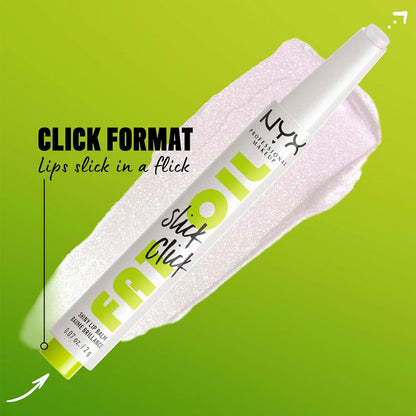 NYX Shiny Lip Balm Slick Click Fat Oil 01 Main Character