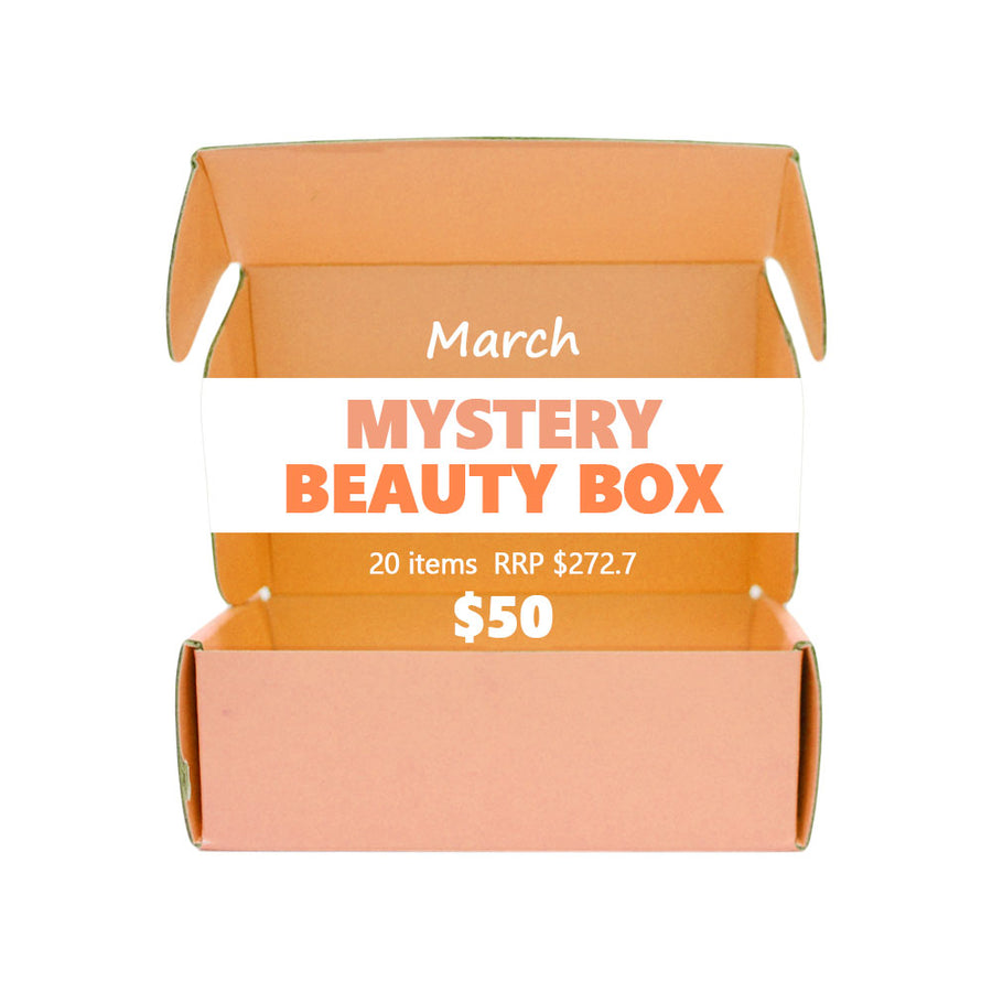 March Mystery Beauty Box - 20 items