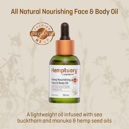 Hemptuary Hemp Nourishing Face & Body Oil 30ml