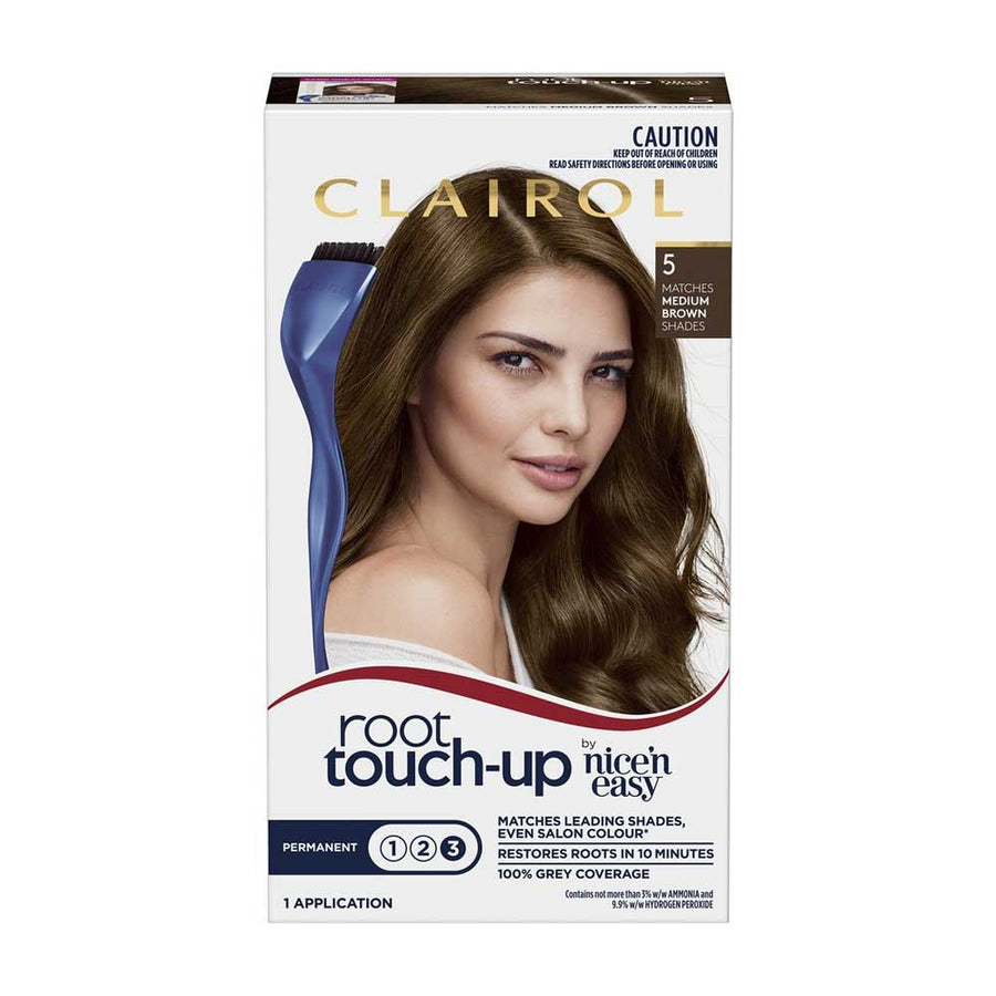 Clairol Root Touch Up Permanent Hair Colour 5 Medium Brown