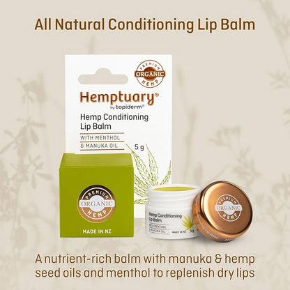Hemptuary Hemp Conditioning Lip Balm 5g