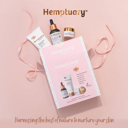 Hemptuary 3pc Gift Pack (Oil, Lip Balm & Moisturiser) - Short Dated Clearance