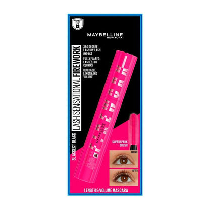 Maybelline New York Lash Sensational Firework Mascara Blackest Black 10ml