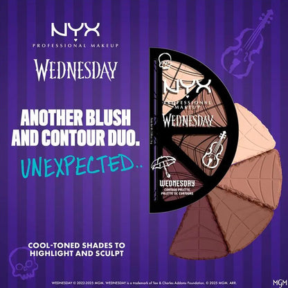 NYX Wednesday Contour Palette 01 Cheek Palette