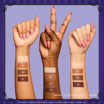 NYX Wednesday Contour Palette 01 Cheek Palette